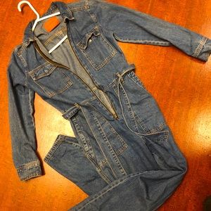 Cute denim boiler/jumpsuit